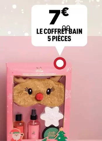 Le Coffre Bain 5 Pièces offre à 7€ sur Centrakor