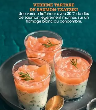 Tartare - Verrine offre sur Grand Frais