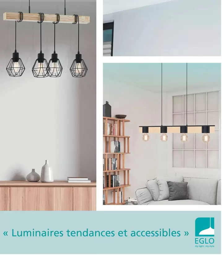 Luminaires Tendances Et Accessibles offre sur Mr Bricolage