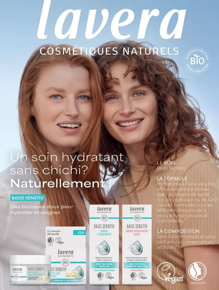 Lavera - Des Basiques Doux Pour Hydrater Et Soigner offre sur Biocoop