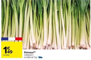 Poireaux offre à 1,49€ sur Carrefour City