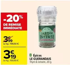 Le Guerandais - Épices offre à 3,19€ sur Carrefour City