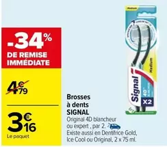 Signal - Brosses À Dents offre à 3,16€ sur Carrefour City