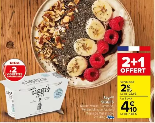 Siggi's offre à 2,05€ sur Carrefour Market