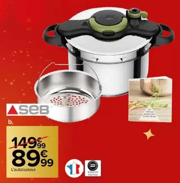 TOUS - Autocuiseur offre à 89,99€ sur Carrefour Market