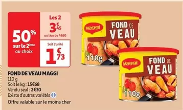 Maggi - Fond De Veau offre à 2,3€ sur Auchan Hypermarché