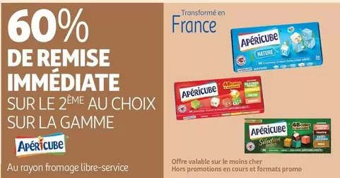 Apéricube - Sur La Gamme offre sur Auchan Supermarché