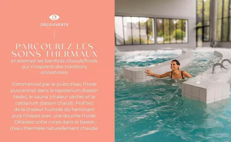 Parquez Les Soins Thermaux offre sur ValVital