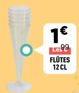 Flutes offre à 1€ sur Zoé Confetti