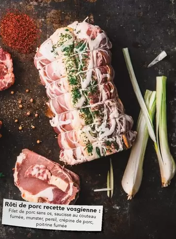 Rôti De Porc Recette Vosgienne offre sur Colruyt