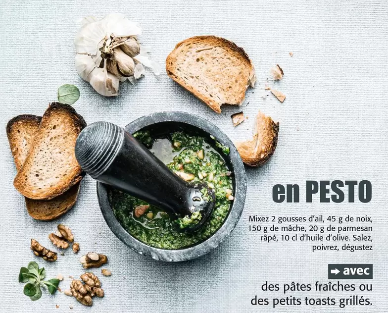 En Pesto offre sur Colruyt