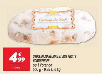 Orange - Stollen Au Beurre Et Aux Fruits offre à 4,99€ sur Netto