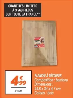 Planche À Découper offre à 4,99€ sur Netto