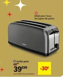 Grille-pain offre à 39,99€ sur Conforama