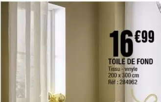 Toile De Fond offre à 16,99€ sur La Foir'Fouille