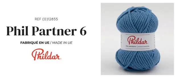 Phildar - Phil Partner 6 offre sur Phildar