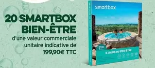 Smartbox - 20  Bien-etre offre à 199,9€ sur Intermarché Hyper