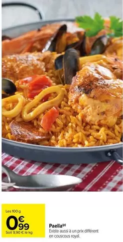 Royal - Paella offre à 0,99€ sur Carrefour Contact