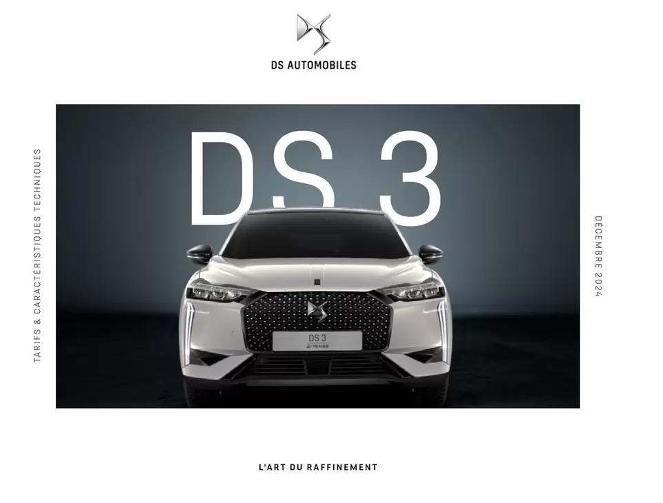 Ds Automobiles  offre sur DS