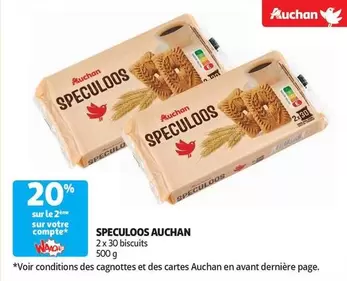 Auchan - Speculoos offre sur Auchan Hypermarché