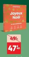 Smartbox - Joyeux Noël offre à 47,4€ sur Auchan Hypermarché