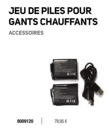 Rst - Jeu De Piles Pour Gants Chauffants offre à 79,95€ sur Bihr