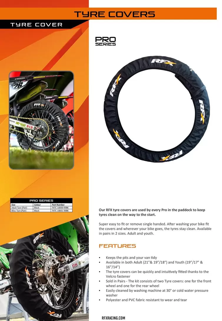 Rfx - Tyre Cover offre sur Bihr