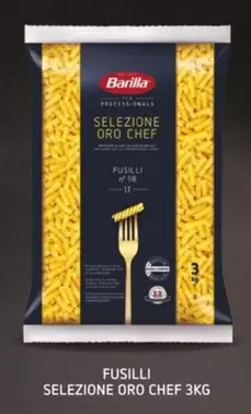 Barilla - Selezione Oro Chef Fusilli offre sur Metro