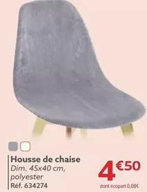 Housse De Chaise offre à 4,5€ sur Gifi