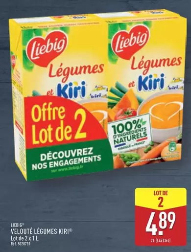 Liebig - Veloute Légumes offre à 4,89€ sur Aldi