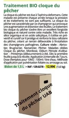 Traitement Bio Cloque Du Pêcher offre à 12,99€ sur Magellan