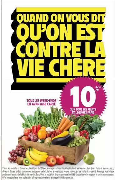 La Vie - Tous Les Week-ends En Avantage offre sur Intermarché Express