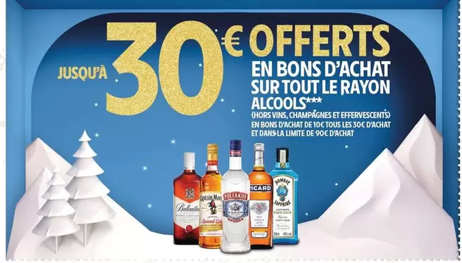 TOUS - Sur Tout Le Rayon Alcool offre sur Intermarché Express