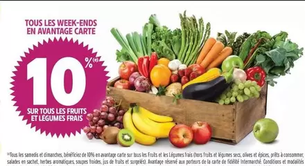 TOUS - Sur Tous Les Fruits En Avantage Carte offre sur Intermarché