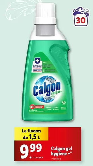 Calgon - Gel Hygiène + offre à 9,99€ sur Lidl