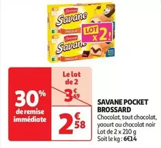 Brossard - Savane Pocket offre à 2,58€ sur Auchan Hypermarché