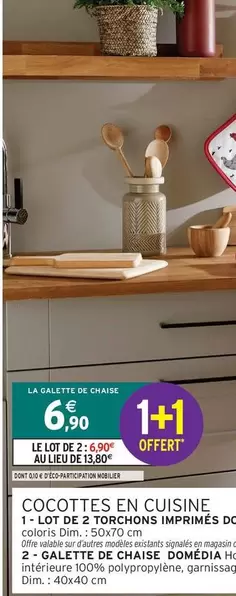 Dim - Cocottes En Cuisine offre à 6,9€ sur Intermarché Express