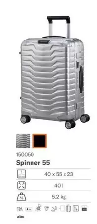 Spinner 55  offre sur Samsonite