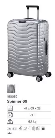 Spinner 69 offre sur Samsonite