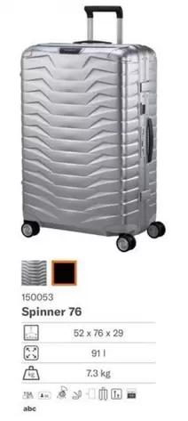 Spinner 76 offre sur Samsonite