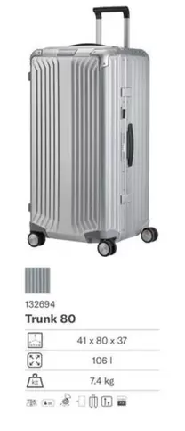 Trunk 80 offre sur Samsonite
