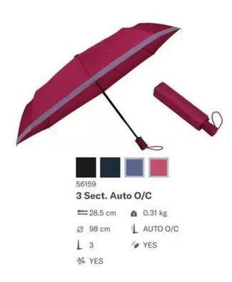 3 Sect. Auto O/c offre sur Samsonite