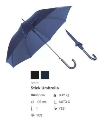 Stick Umbrella offre sur Samsonite