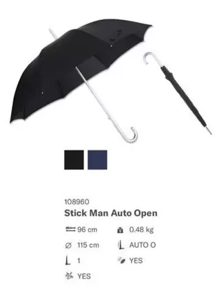 Stick Man Auto Open offre sur Samsonite