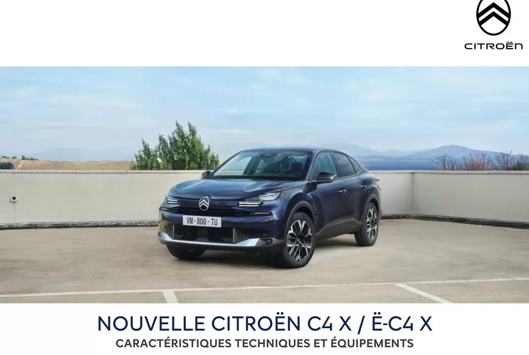 Citroën - Nouvelle C4 X/Ë-C4 X offre sur Citroën