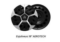 Enjoliveurs 18" Aerotech offre sur Citroën