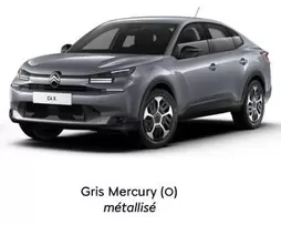 Gris Mercury (o) Métallisé offre sur Citroën