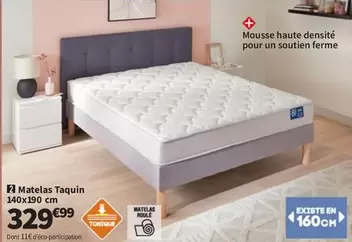 Matelas Taquin offre à 329,99€ sur Conforama