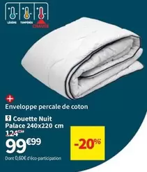 Couette Nuit offre à 99,99€ sur Conforama