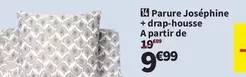 Parure Josephine + Drap-housse A Partir De offre à 9,99€ sur Conforama